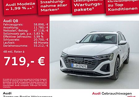 Audi Q8 e-tron Q8 S line 50 e-tron QU*MATRIX*PANO*360°*B&O3D*SH