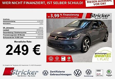 VW Polo Volkswagen GTI 2.0TSI DSG 249,-ohne Anzahlung ACC App-Connec