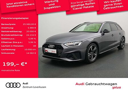 Audi A4 Avant 35 TDI S line S TRON ACC AHK NAVI PA