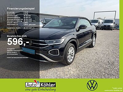Volkswagen T-Roc Cabriolet Style TSI CarPlay/Black/Virt/ACC
