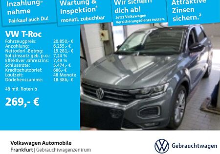 VW T-Roc Volkswagen 1.5 TSI DSG IQ.DRIVE Navi ACC Rückfahrkame