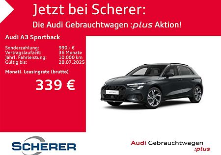Audi A3 40 TFSI e Advanced S tronic Int.S-L