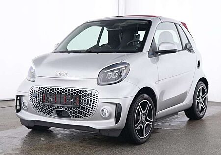 Smart ForTwo EQ cabrio prime EXCLUSIVE: SILVERnREDTOP!