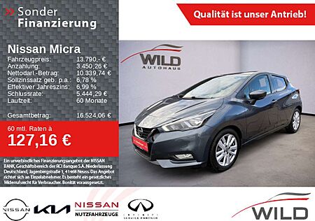 Nissan Micra 1.0 N-Way Start/Stopp, Klima, SHZ