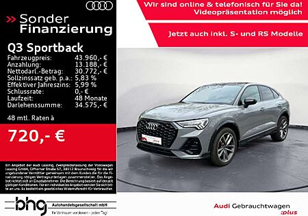 Audi Q3 45 TFSI quattro S-line LED/AHK/ACC/