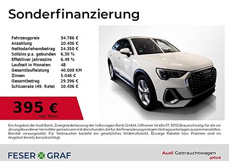 Audi Q3 Sportback 40 TFSI qu S Line Ext Navi,Standhzg,Sitz
