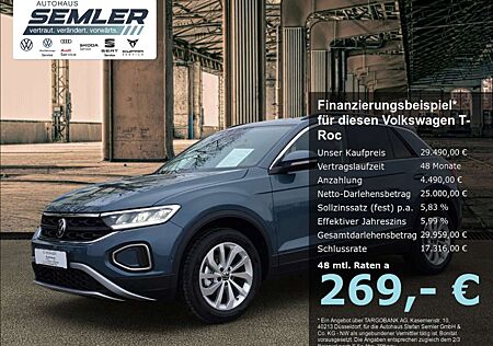 VW T-Roc Volkswagen Life 1.5l TSI 6-Gang R-KAM KESSY ACC
