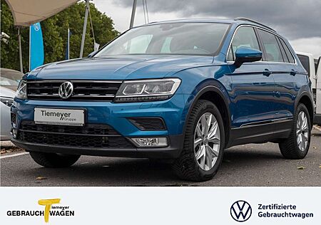 VW Tiguan Volkswagen 2.0 TDI DSG 4M AHK PANO NAVI STHZG LED