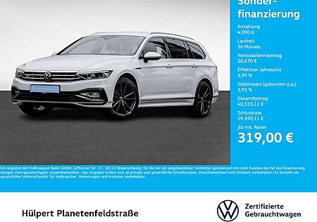 VW Passat Variant Volkswagen 2.0 R-LINE LEDER STANDHZ AHK LM19