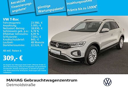 VW T-Roc Volkswagen 1.5 TSI Life AHK LED ParkAssist AppConnect