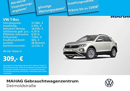 VW T-Roc Volkswagen 1.5 TSI Life AHK LED ParkAssist AppConnect