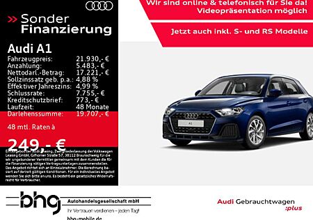 Audi A1 25 TFSI Sportback S tronic advanced