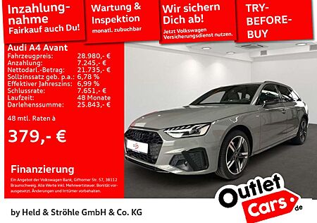 Audi A4 S line 35 TDI S tronic NAV+ LED HEAD-UP