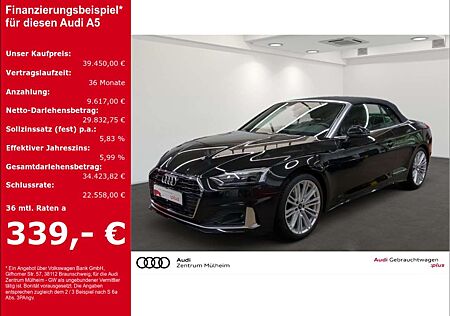 Audi A5 Cabriolet 40 TFSI quattro Navi LED Sportsitze