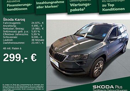 Skoda Karoq 1.5 TSI DSG*CLEVER*APP*MFL*KLIMA*LED*