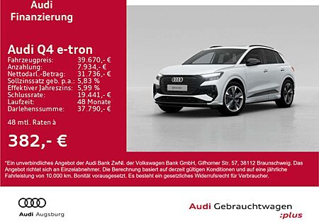 Audi Q4 e-tron 50 qu. 82 kW/h 2x S line*PANO*HdUp*20"