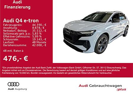 Audi Q4 e-tron 50 qu. 82 kW/h 2x S line*PANO*HdUp*20"
