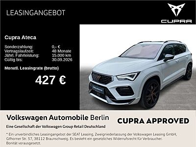 CUPRA Ateca 2.0 TSI DSG VZ 4Drive Pano Navi LED ACC