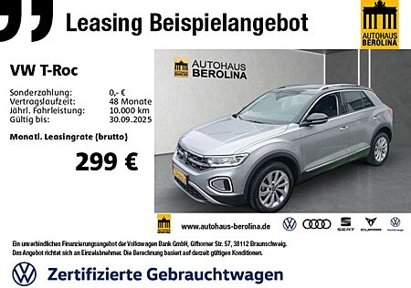 VW T-Roc Volkswagen 1.5 TSI Style DSG *AHK*ACC*LED+*NAV*SHZ*