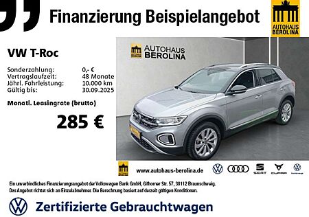 VW T-Roc Volkswagen 1.5 TSI Style DSG *AHK*ACC*LED+*NAV*SHZ*