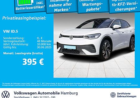 VW ID.5 Volkswagen Pro Performance AHK Navi Wärmep. HUD Pano