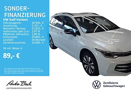 VW Golf Variant Volkswagen Golf VIII Variant 1.5 TSI GOAL, LED-Matrix, Navi