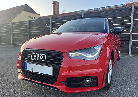 Audi A1 1.2 TFSI Attraction; Panorama-Glasdach; s Line & s