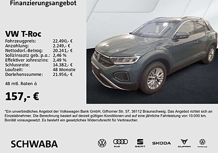 VW T-Roc Volkswagen Life 1.0 TSI *LED*VIRTUAL*NAVI*LANE*16''*