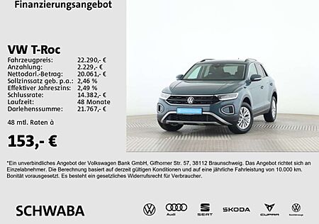 VW T-Roc Volkswagen Life 1.0 TSI *LED*VIRTUAL*NAVI*LANE*16''*