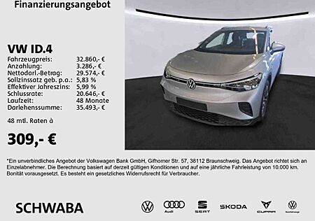 VW ID.4 Volkswagen Pro Performance 82 kW/h LED*AHK*ACC*8-fach