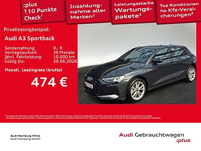Audi A3 40 TFSI e advanced S tronic Kamera