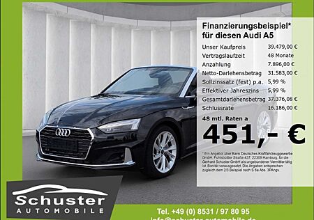 Audi A5 Cabrio 40TFSI*S-tro MatrixLED ACC Nackenheiz