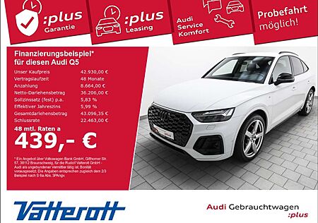 Audi Q5 Sportback 55 TFSIe qu S line ACC LED B&O Navi