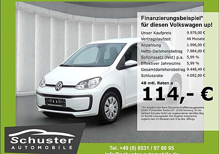 VW Up Volkswagen ! move*Maps+More-dock Spurass Klima DAB Blueto