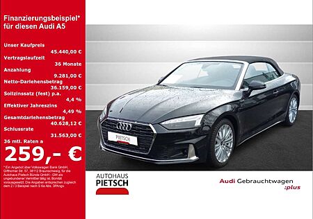 Audi A5 Cabriolet 40 TFSI advanced Matrix ACC Keyless
