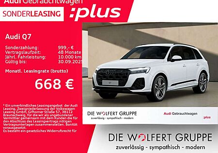 Audi Q7 SUV S line 55 TFSI e quattro *0,5%*ACC*LUFT
