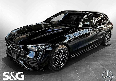 Mercedes-Benz C 220 d T AMG Night+MBUX+360°+AHK+LED+18