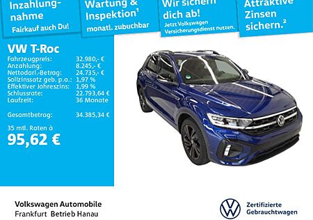 VW T-Roc Volkswagen 2.0 TDI DSG R-Line Navi LEDPlus DAB+ Front