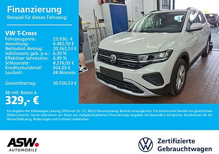 VW T-Cross Volkswagen Life 1.0 TSI DSG Navi LED ACC VC SHZ PDC
