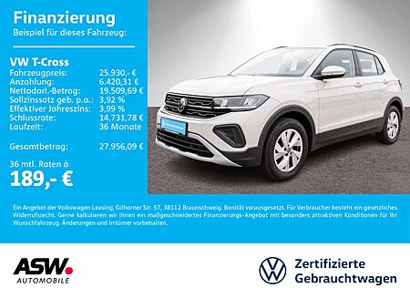 VW T-Cross Volkswagen Life 1.0 TSI DSG Navi LED ACC VC SHZ PDC
