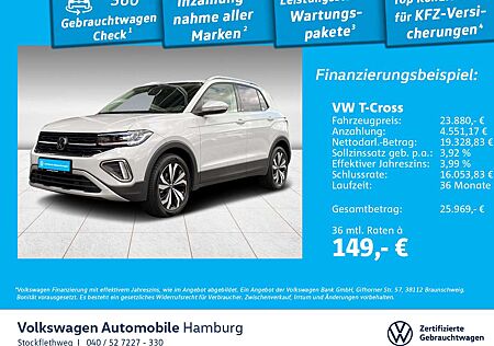VW T-Cross Volkswagen 1.0 TSI Style DSG Navi Sitzhzg CarPlay
