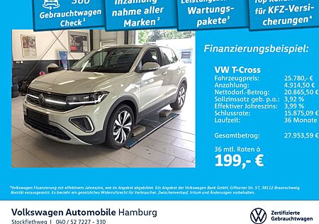 VW T-Cross Volkswagen 1.0 TSI Style DSG Navi Sitzhzg CarPlay