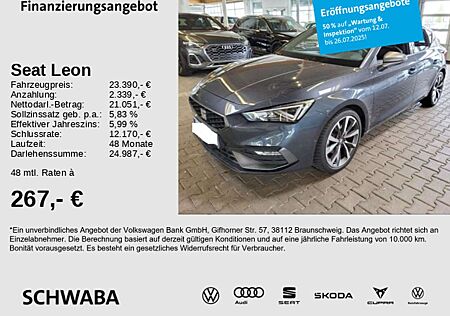 Seat Leon FR 1.5 eTSI DSG LED*VIRTUAL*NAV*ACC*8-fach