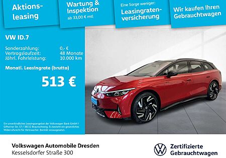 VW ID.7 Volkswagen Tourer GTX DSG 4M AHZV ACC Kamera