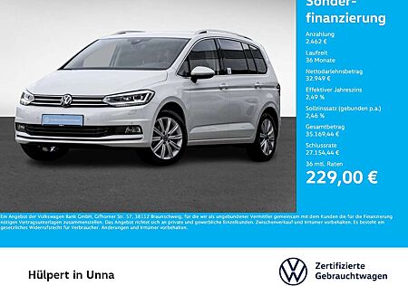 VW Touran Volkswagen 2.0 HIGHLINE 7SITZE AHK CAM ACC LM17 NAVI