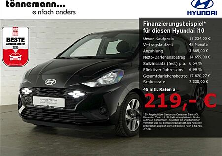 Hyundai i10 FACELIFT TREND AT+NAVI+RÜCKFAHRKAMERA+SITZ-/LENKRA