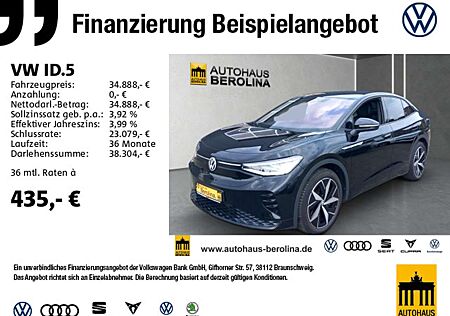 VW ID.5 Volkswagen GTX *IQ-MATRIX*AHK*ACC*AR-HuD*R-CAM*WärmeP*