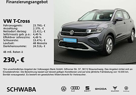 VW T-Cross Volkswagen Life 1.0 TSI *LED*VIRTUAL*AHK*R-KAM*16"*