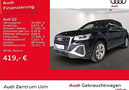 Audi Q2 S line 35 TDI S tronic AHK NAV+ E-KLAPPE