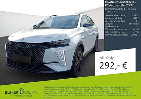 DS Automobiles DS 7 PERFORMANCE LINE + BlueHDi 130 EAT8